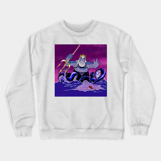 Tentacle Terror Crewneck Sweatshirt by Jims_wee_sketches